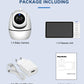 Babyphone Vidéo 5 Pouces Avec Caméra PTZ Et Vision Nocturne