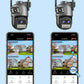 Caméra PTZ Extérieure Wi-Fi Double Écran 15MP
